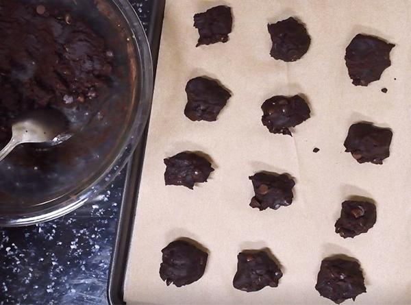 Double Chocolate Peanut Butter Cookies - Step 5